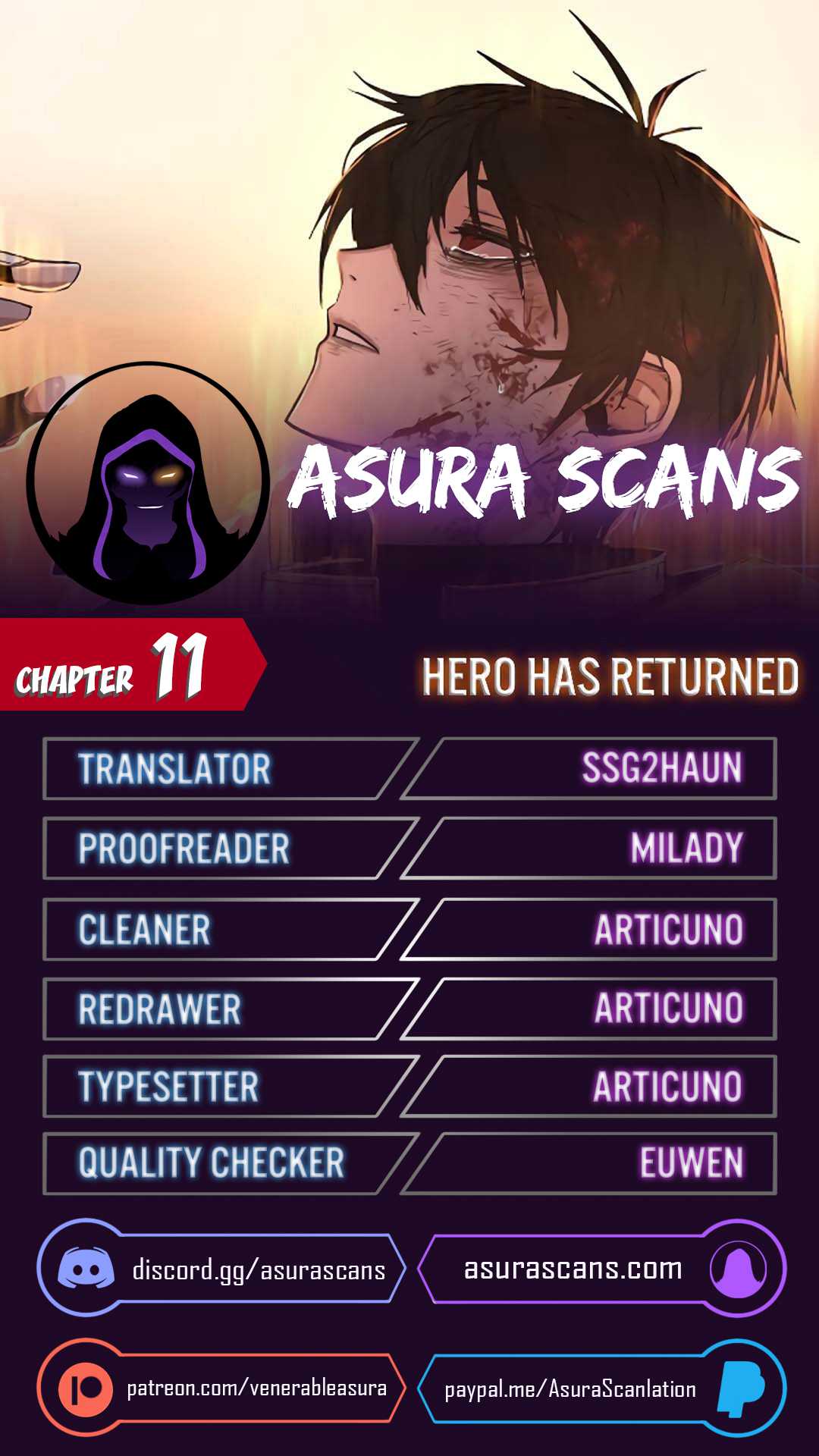 Hero Has Returned Chapter 11 1